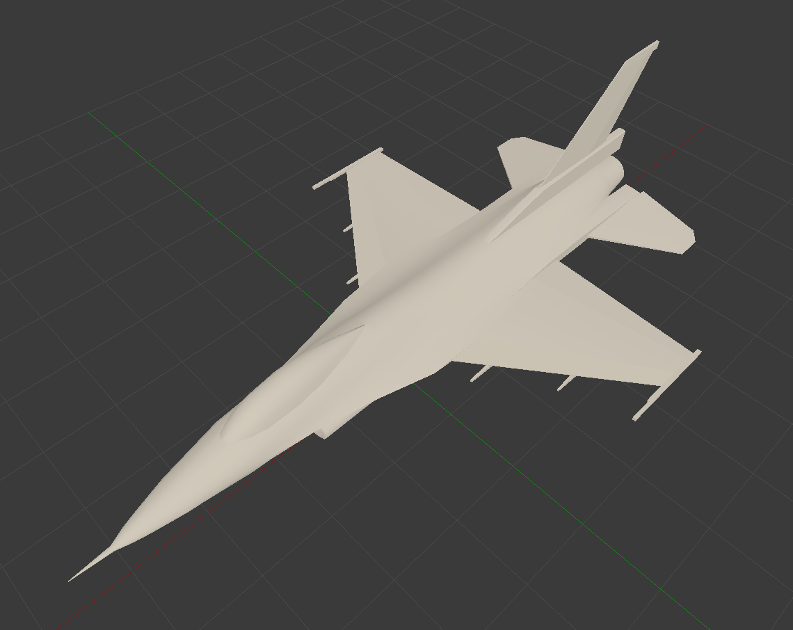 F16 jet fighter preview image 2